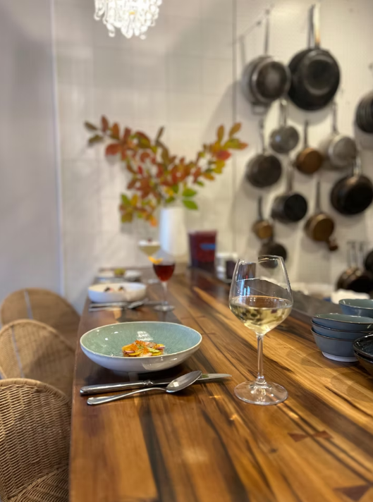 Urban Hearth Chef's Counter with Pans